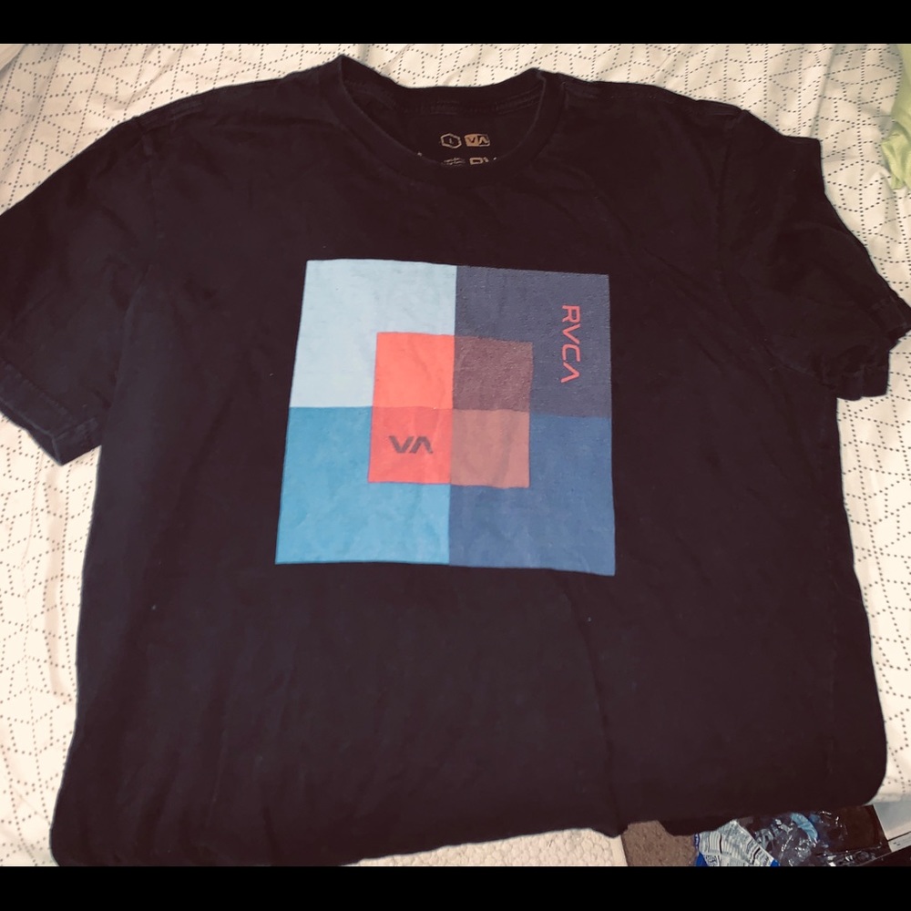 RVCA Large Black Tee